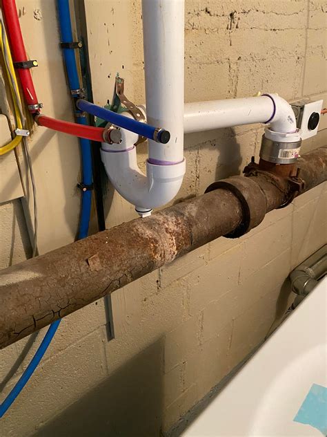 supply hook up plumbing